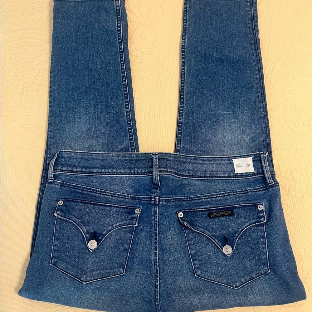 HUDSON COLLINS CROP JEANS